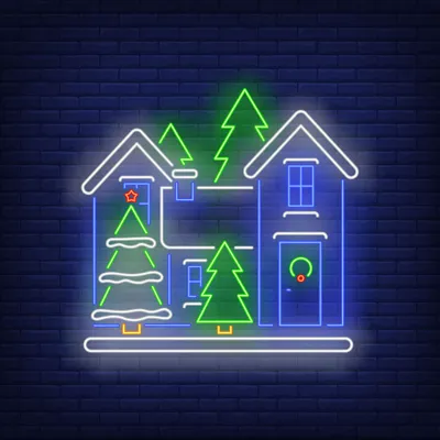Christmas Neon Signs - Stealth Promo Co