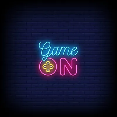Game On Neon Sign - Stealth Promo Co