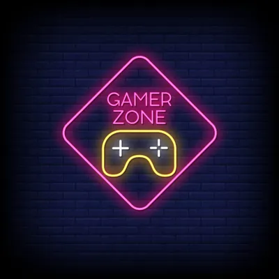 Gamer Zone Neon Sign - Stealth Promo Co