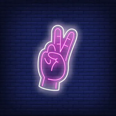Peace Neon Sign - Stealth Promo Co