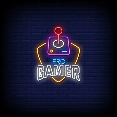 Pro Gamer Joystick Neon Sign - Stealth Promo Co