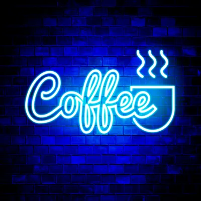 Coffee Neon Sign - Stealth Promo Co