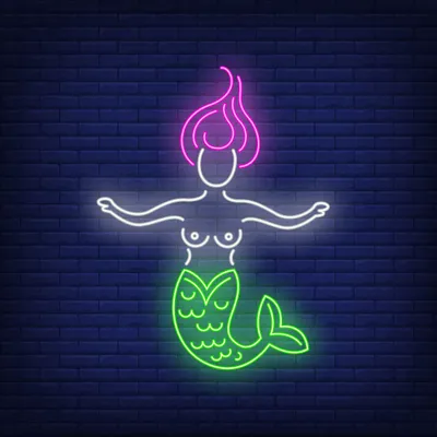 Mermaid Neon Sign - Stealth Promo Co