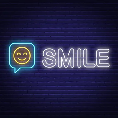 Smile Neon Sign - Stealth Promo Co