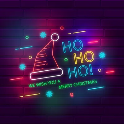 Wishing You a Merry Christmas Neon Sign - Stealth Promo Co