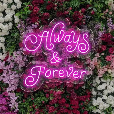Always and Forever Neon Sign - Stealth Promo Co