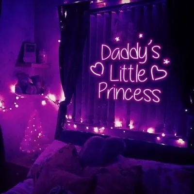 Daddy's Little Princess Neon Sign - Stealth Promo Co