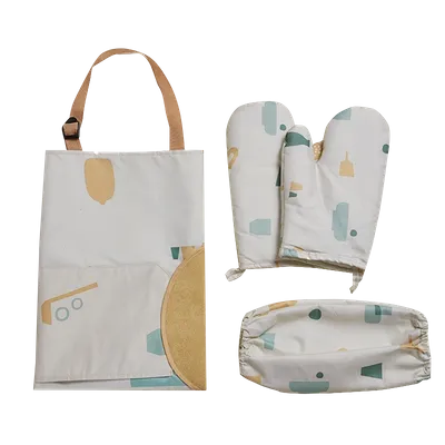 Striped Three-Piece Apron - Stealth Promo Co