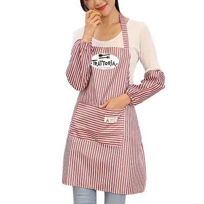 Waterproof Polyester Stripe Apron - Stealth Promo Co