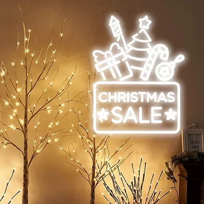 Christmas Sale Neon Sign - Stealth Promo Co