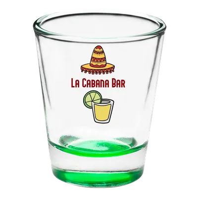 Clear Glass Shot Glass - Custom Tees Today