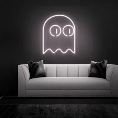 Ghost Neon Sign - Stealth Promo Co