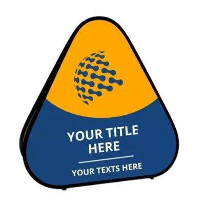 Triangle Pop Up Banners - Custom Tees Today