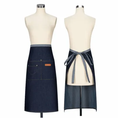 Extended Length Denim Apron - Stealth Promo Co
