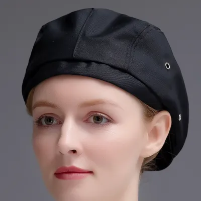 Unisex Chef Beret Polyester Hat - Stealth Promo Co