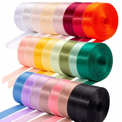 Blank Satin Acetate Ribbon - Stealth Promo Co