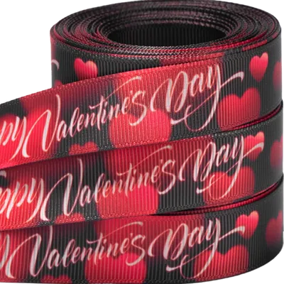 Heat Transferred Grosgrain Ribbon - Stealth Promo Co