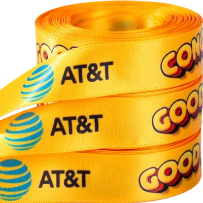 Heat Transferred Double Face Satin Ribbons - Stealth Promo Co