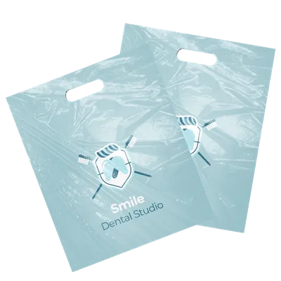 Die Cut Handle Bag - Stealth Promo Co