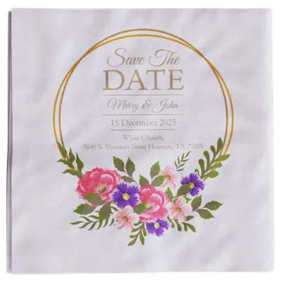 Custom Beverage Napkin - Custom Tees Today