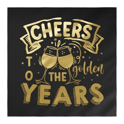 Custom Foil Stamped Beverage Napkin - Stealth Promo Co