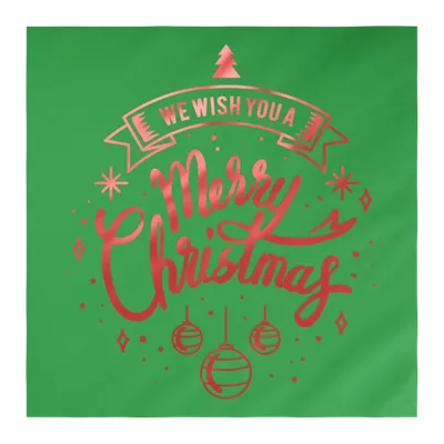 Custom Foil Stamped Luncheon Napkin - Stealth Promo Co