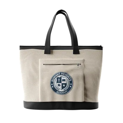 Cotton Zipper Tote Bag - Stealth Promo Co