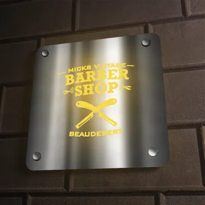 Laser Cutout Backlit Lightbox - Stealth Promo Co