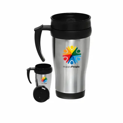 Wanderlust Insulated Travel Mug - Stealth Promo Co