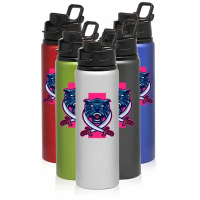 Carry Mate Aluminum Bottles with Snap Lid - Stealth Promo Co