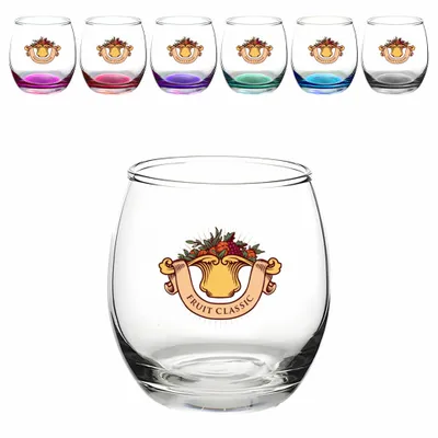 Majestic Gleam Stemless Wine Glasses - Stealth Promo Co