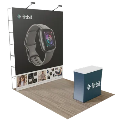 8' x 8' Straight Pop-Up Display - Custom Pro Prints