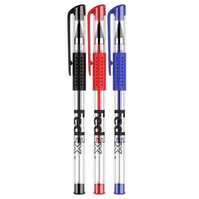 Flawless Ballpoint Plastic Gel Pen - Stealth Promo Co