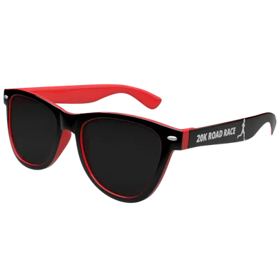 Two-Tone Tropic Sunglasses - Stealth Promo Co
