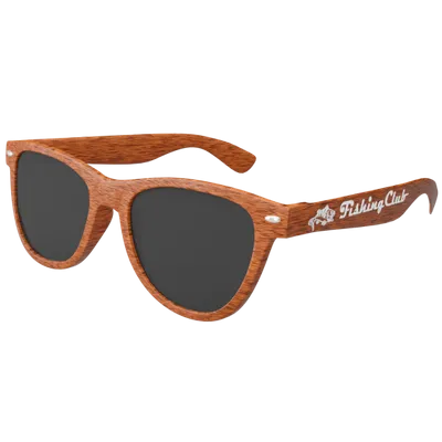 Wood Tone Sunglasses - Stealth Promo Co