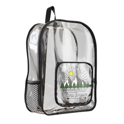 Customized Transparent Backpack - Stealth Promo Co