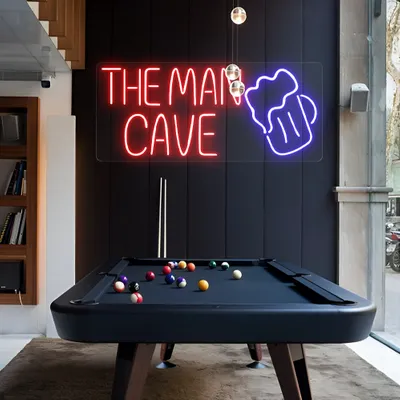 The Man Cave Neon Sign - Stealth Promo Co