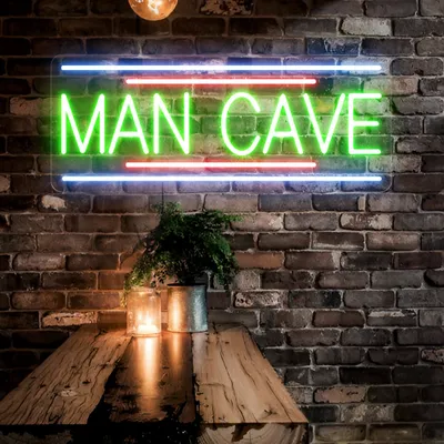Man Cave Neon Sign - Stealth Promo Co