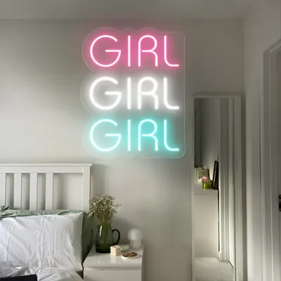 Girls Girls Girls Neon Sign - Stealth Promo Co