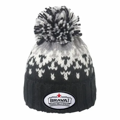 Charismatic Acrylic Beanies w/ Pom - Stealth Promo Co