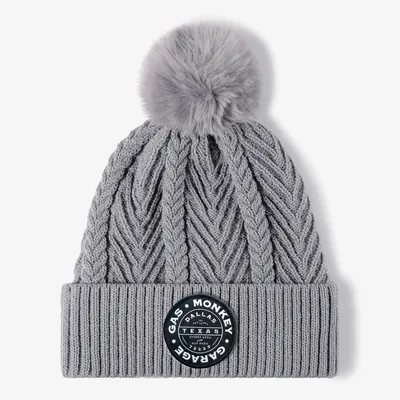Groovy Acrylic Beanies w/ Pom - Stealth Promo Co