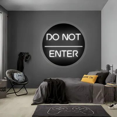 Do Not Enter Neon Sign - Stealth Promo Co