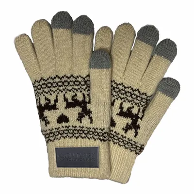 Reindeer Winter Cotton Gloves - Stealth Promo Co