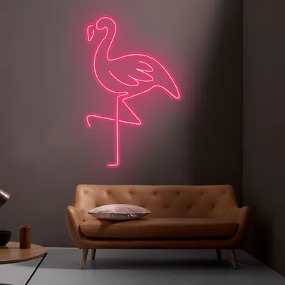 Flamingo Neon Light - Stealth Promo Co