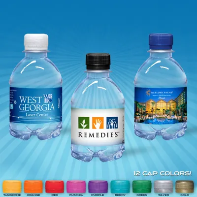 8oz Flat Water Bottle - Stealth Promo Co