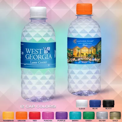 12oz Diamond Water Bottle - Stealth Promo Co