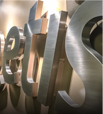 Stainless Steel Signs - Stealth Promo Co