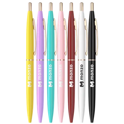 Lady Retractable Metal Ball Pen - Stealth Promo Co