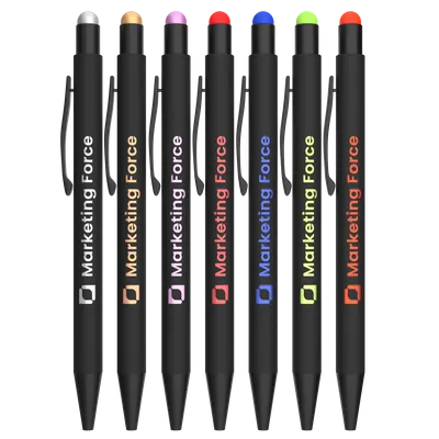 Color Cap Peculiar Metal Ball Pen - Stealth Promo Co