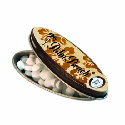 Surf WD Hibiscus Surfboard Mint Tin - Custom Pro Prints